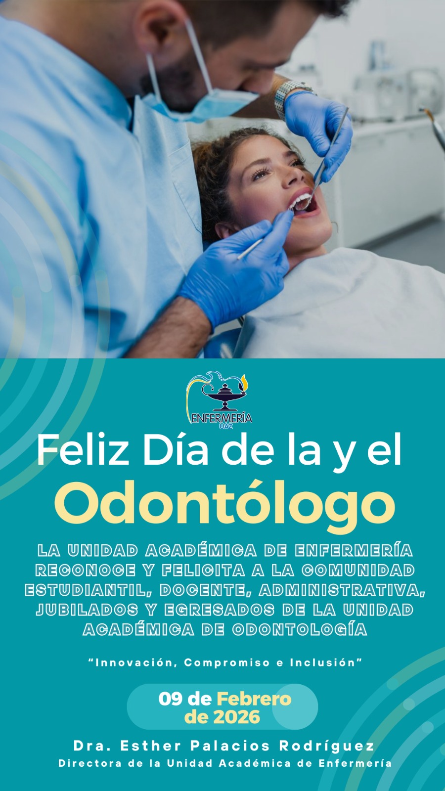 Felicidades a todos los odontolog@s del mundo